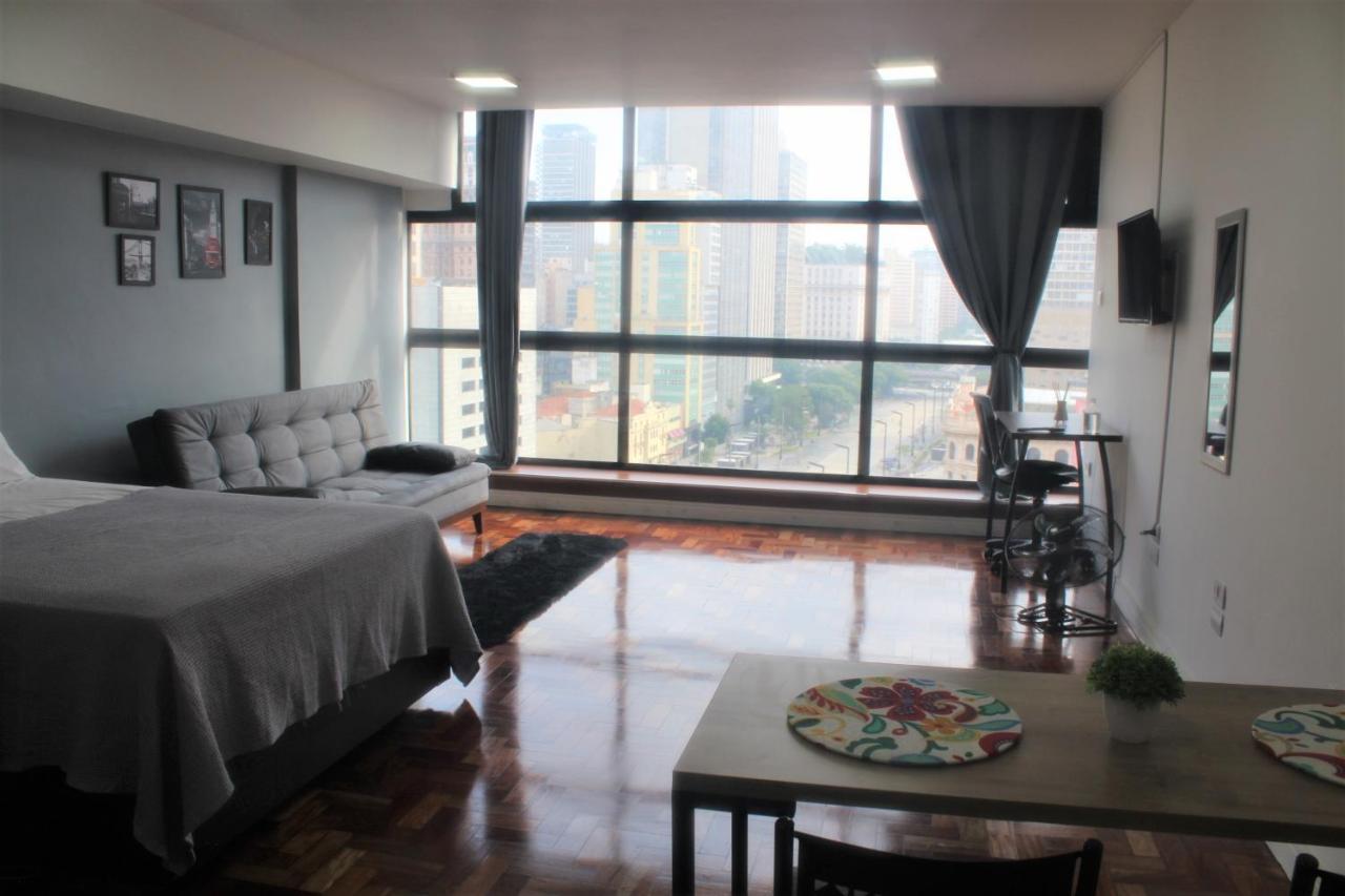 Ferienwohnung Mirante Do Vale Loft 2011 Espaco Inteiro - Vista Para O Vale Do Anhangabau - Wi-Fi São Paulo Exterior foto
